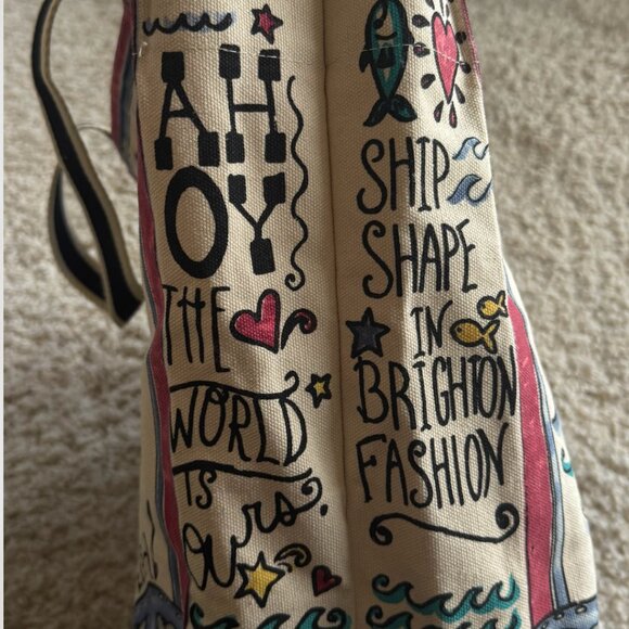 Brighton Seas the Day Tote Bag - Picture 6 of 9